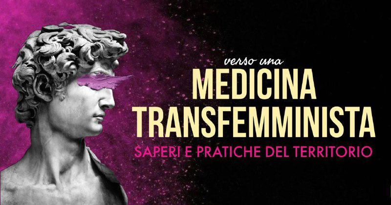 Locandina "Verso una medicina transfemminista"
